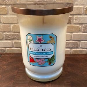 White Scented Candle